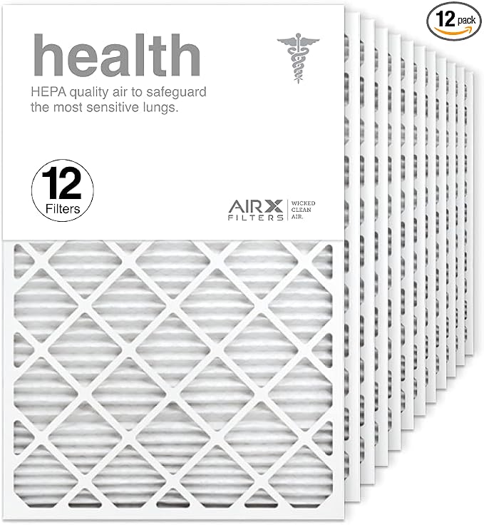 AIRx Filters 24x36x1 Air Filter MERV 13 Pleated HVAC AC Furnace Air Filter by AIRXFILTERSWICKEDCLEANAIR