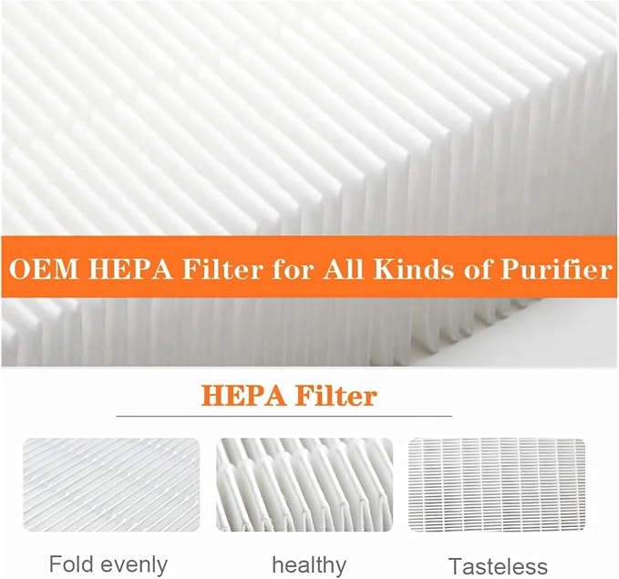 HEPA And Deodorizing Carbon Filter Humidifier Replacement，Compatible - Image 3