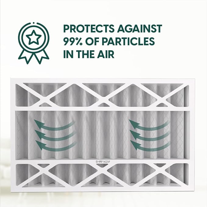 EconoHome 16x25x4 AC Furnace Pleated Air Filter MERV 11 Replacement – Allergen - Image 5