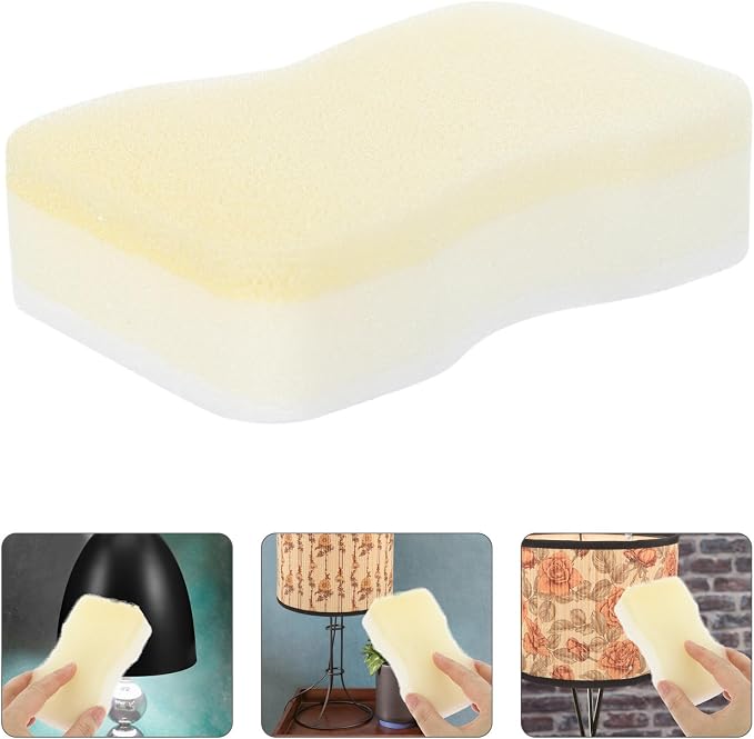 HOMSFOU 15pcs Lampshade Cleaner Sponges Set, Reusable Dry Soot and Dust Removal - Image 9