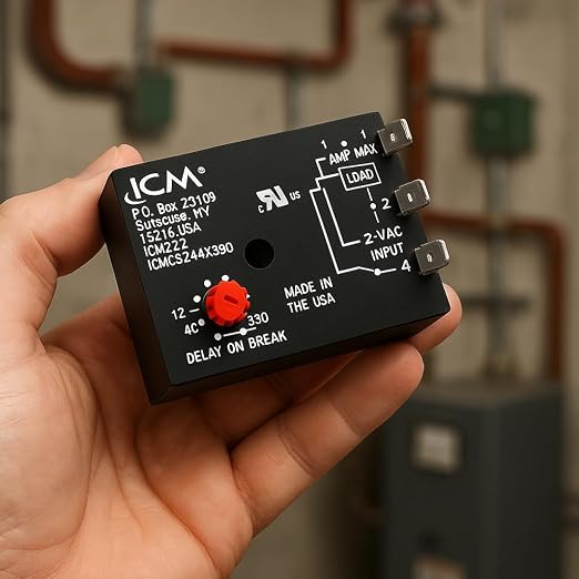 ICM Controls ICM253 Adjustable Fan Delay Timer | ICM253B Post Purge Off Delay - Image 4