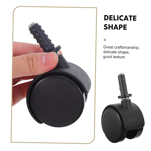 Healifty 4pcs Small Appliance Swivel Wheels Replacement - Image 3