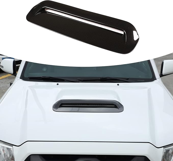 Air Flow Intake Cover, Car Decorative Air Flow Intake Scoop Bonnet Vent Hood by LLKUANG