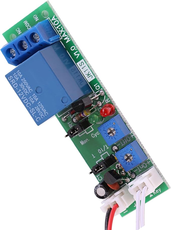 Timer Relay Module with Adjustable Time Range - Image 2