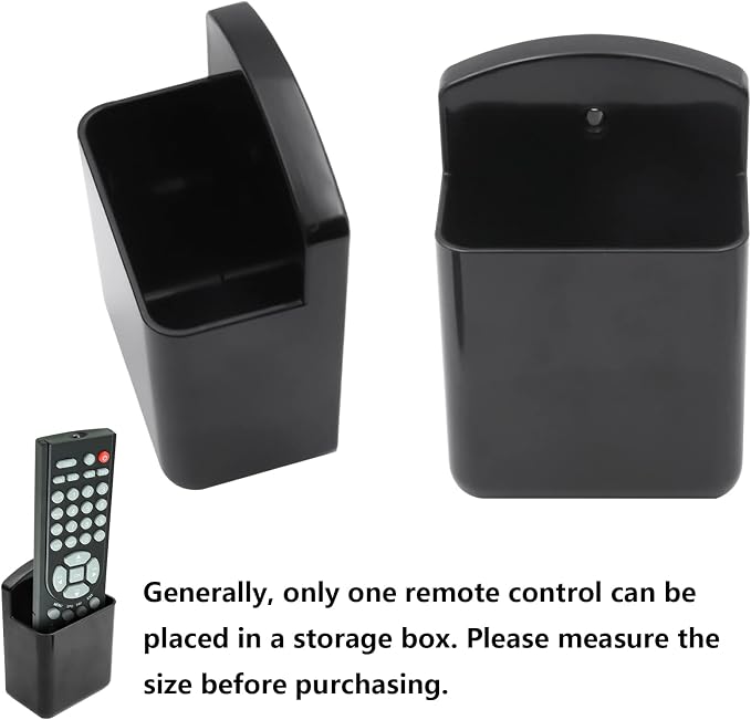 4 Pack Self Adhesive TV Air Conditioner Remote Control Holder Wall Mount - Image 5