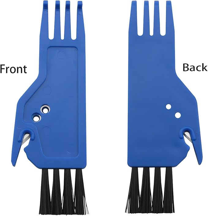 2PCS ABS Dust Brush Blue Blade Cleaning Brush Handheld Vacuum Cleaner Parts - Image 2