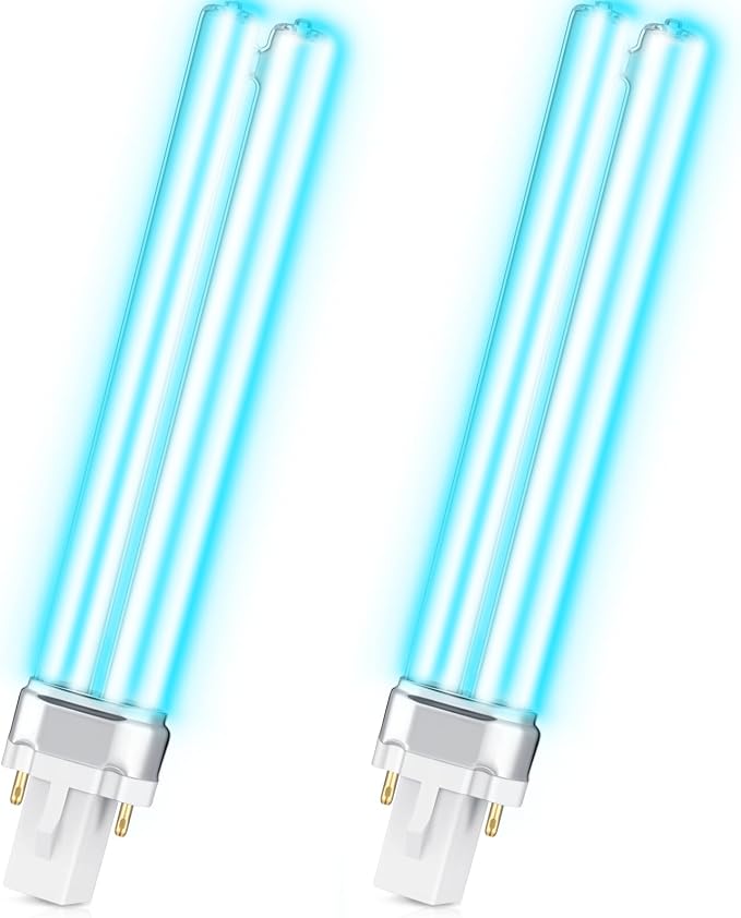 UV UV-C Light Bulbs 9W G23 Base Replacement Bulb by Kittmip