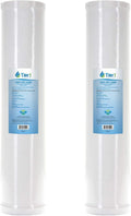 Tier1 25 Micron 20 x 4.5 Water Filter | Whole House Radial Flow Carbon by Tier1