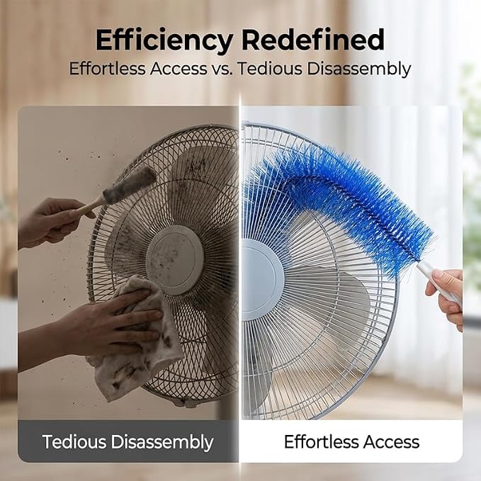 Bendable Fan Cleaning Brush - Image 4