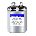 10 uF MFD Capacitor ±6%, 370/440 VAC CBB65 Round Run Capacitor, Single Run by FOCSPROD