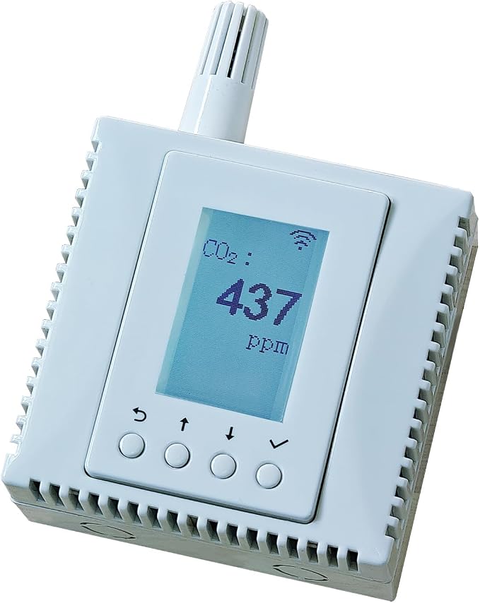 WiFi Indoor Air Quality Monitor, 4-in-1 Temperature Humidity CO2 TVOC Sensor - Image 8