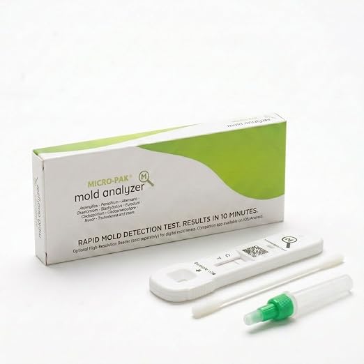 Mold Analyzer, Easy Professional Mold Detection Kit, 1 Pack | Easy At-Home Mold by Micro-Pak