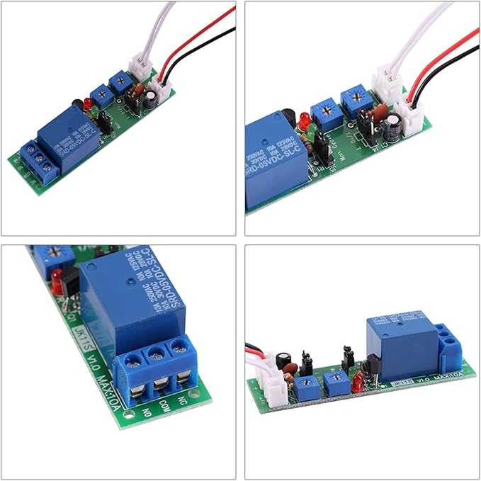 1pc DC 5V Adjustable Cycle Times Switch Module Delay On/Off Timer Delay Switch - Image 9