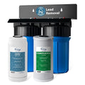 iSpring WGB21B-PB 2-Stage Whole House Water Filtration System w/ 10” x 4.5” by iSpring