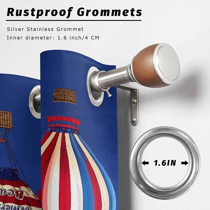 Independence Day Waterproof Outdoor Curtains - Image 6