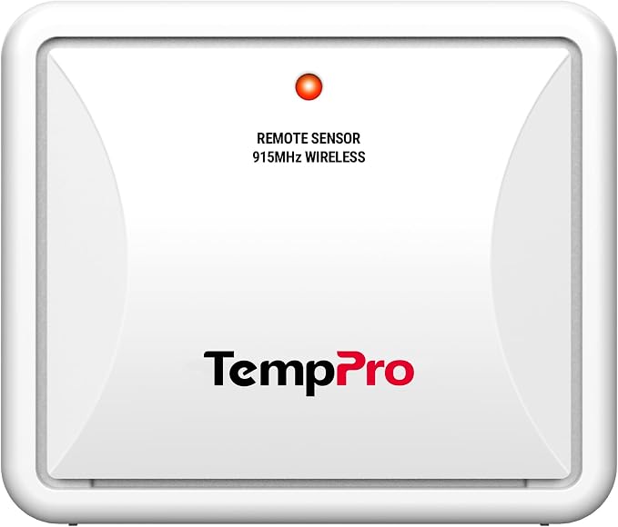 TempPro TX-2B 915MHz Additional Humidity Sensor Fitting Outdoor Waterproof by TempPro