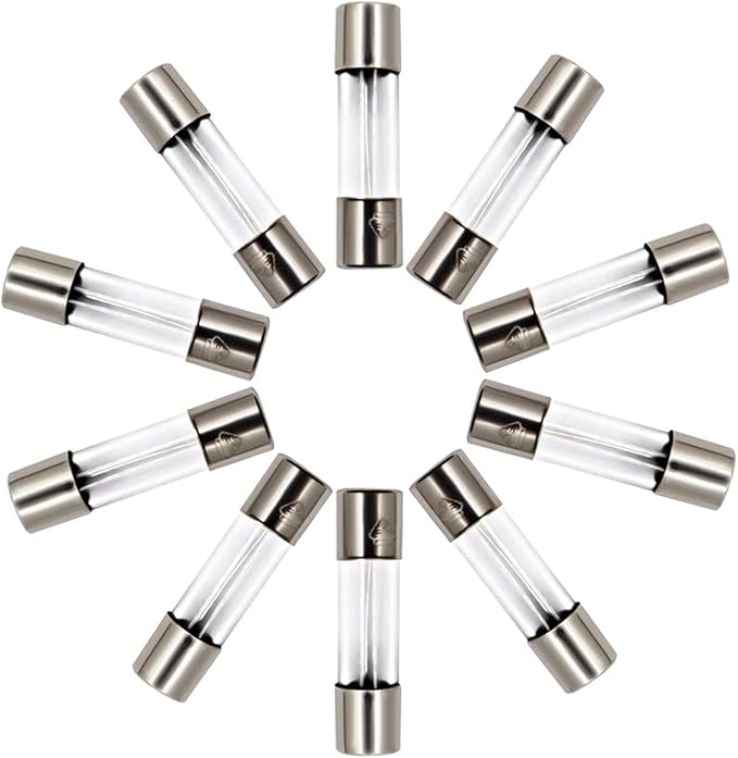 SIXQJZML 10 Pack F4AL Fast-Blow Fuse 4A 4 amp 125V Glass Fuses 0.2 x 0.78 inch - Image 5
