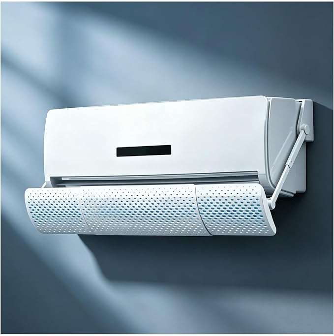 Window Air Conditioner Deflector Adjustable, Universal Window Air Conditioner by Unknown