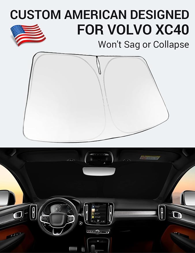 Proadsy 2026 Upgrade Front Windshield Sun Shade Foldable Sunshade Protector Sun - Image 2