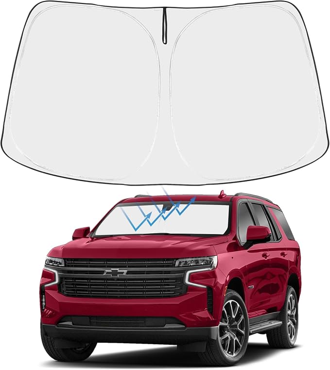 Proadsy 2026 Upgrade Windshield Sun Shade Custom Fit 2021-2025 2026 Chevrolet by Proadsy