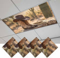 Fluorescent Light Covers, Cowboy Western Magnetic Light Covers by Unknown