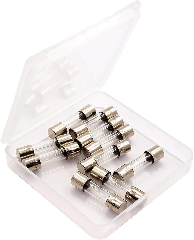 SIXQJZML 10 Pack F5AL Fast-Blow Fuse 5A Max 5 amp 125V Glass Fuses 0.2 x 0.78 - Image 7