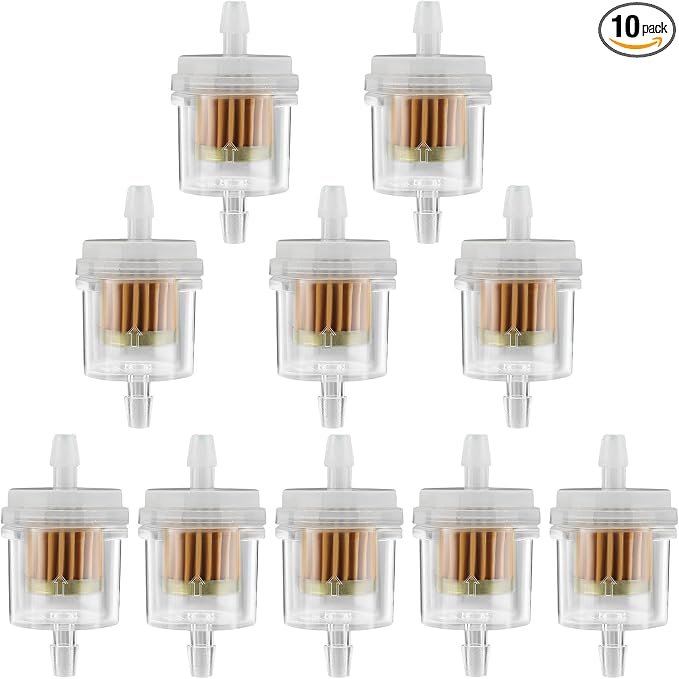Inline Fuel Filter 1/4" Replace by AloneGoer