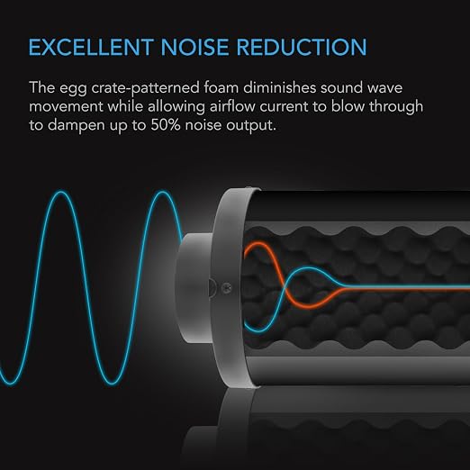 AC Infinity Inline Duct Fan Silencer - Image 5