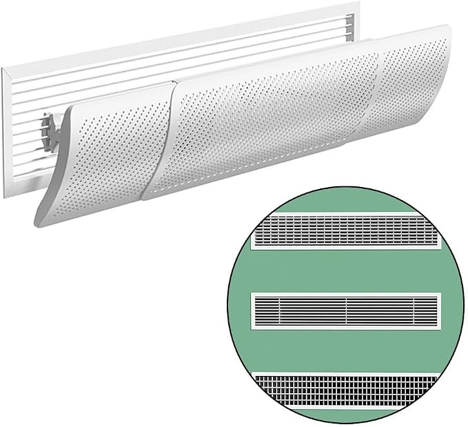 Purifying Filter Air r for Central Air Conditioning, Adjustable AC Windshield r - Image 2