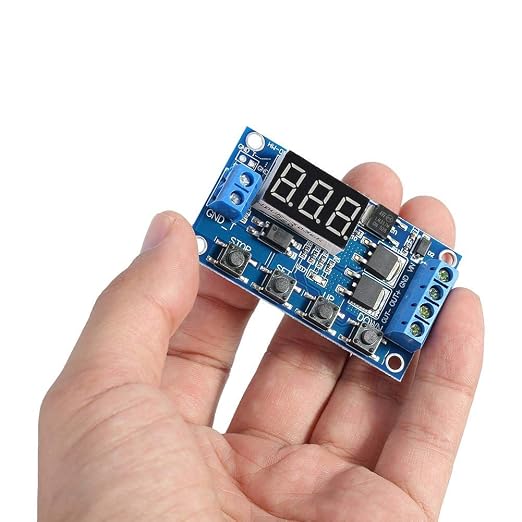 Relay Module, DC 5V-36V Timer Switch Module Cycle Delay Timer Switch - Image 4