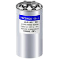 FOCSPROD 40 uF 40 MFD ±6% 370V/440V CBB65B AC Capacitor, Single Run Round by FOCSPROD