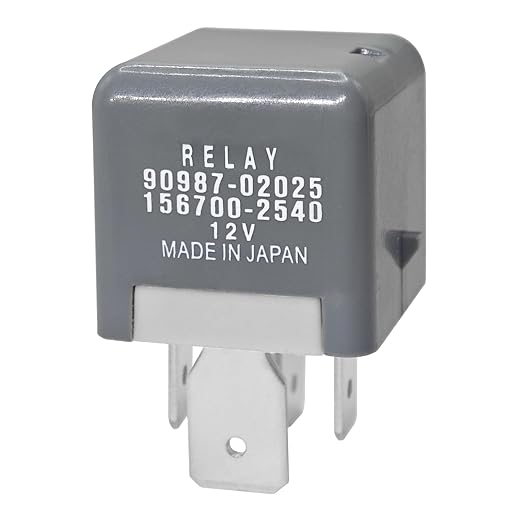 Relay 90987-02025, 156700-2540 Replaced 90080-87024 156700-2960 567-0003 4 Pins by CasalyticsOfficals