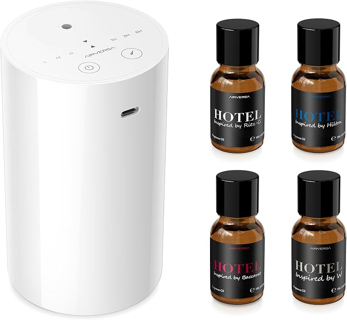 Airversa Waterless Essential Oil Diffuser Starter Kit by Airversa