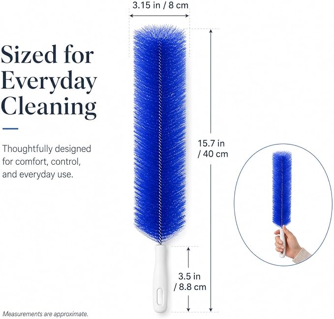 90° Flexible Ceiling & Fan Dust Magnet, Bendable Microfiber Head, Fan Cleaning - Image 8