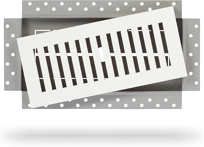 BreezeLux BL410 Magnetic Air Supply Vent Cover, Fits 4" x 10" Duct Openings | by LuxairyVents