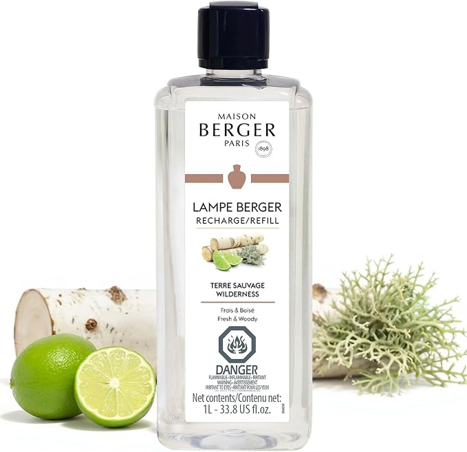 MAISON BERGER Lampe Berger Refill, 1 L, Wilderness | Catalytic Lamp Fragrance by MAISONBERGER