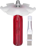 Conditioner Fin Comb Straightener Tool Kit | 2 Pcs Plastic & Stainless Steel by Unknown