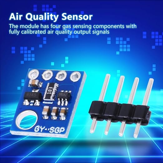 GY-SGP30 Air Quality Sensor Module – I2C Interface eCO2 Detector - Image 3