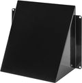 Repa Market 6 x 6 Inch Black Galvanized Steel Vent Cover by RepaMarket