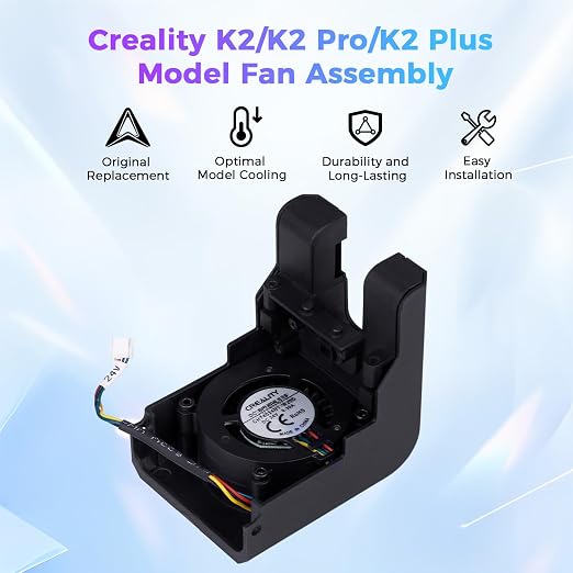 Creality Official K2/K2 Pro/K2 Plus Model Fan Assembly, Original K2 Cooling - Image 2