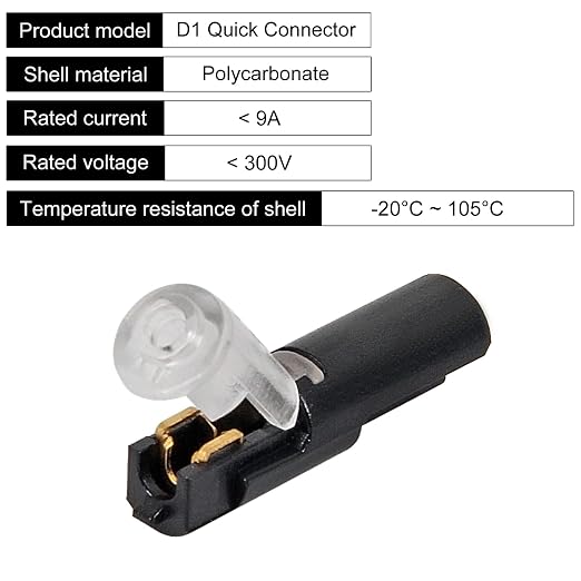 AITRIP 50PCS Single Wire Connector, 1 Wire Plug in Connector - Image 5