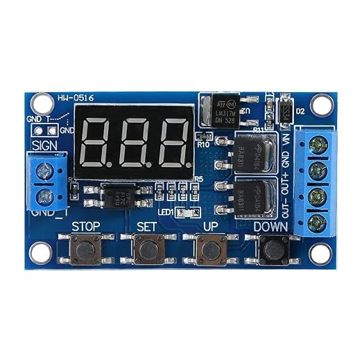 Relay Module, DC 5V-36V Timer Switch Module Cycle Delay Timer Switch by Unknown