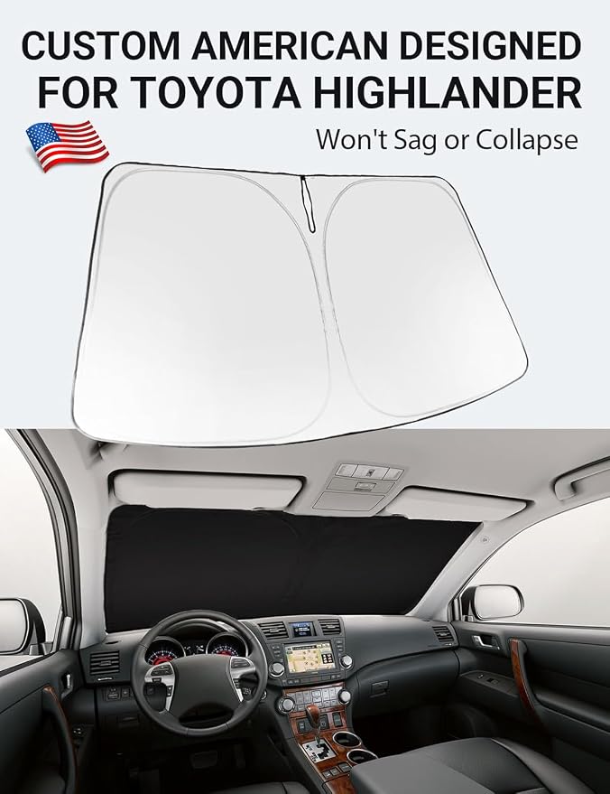 Proadsy 2025 Upgrade Windshield Sun Shade - Image 2