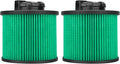 2 Pack DXVC4003 Replacement Filters by ANBOO