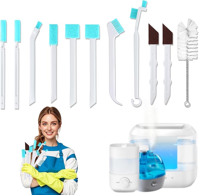 XANGNIER 11 Pcs Humidifier Cleaner Brush Set–Small Detail Cleaning Brushes by XANGNIER