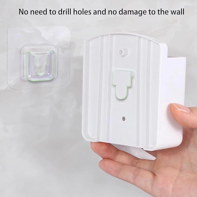2-Pack Adhesive Remote Control Holder Wall Mount, No Drill Self-Adhesive - Image 3