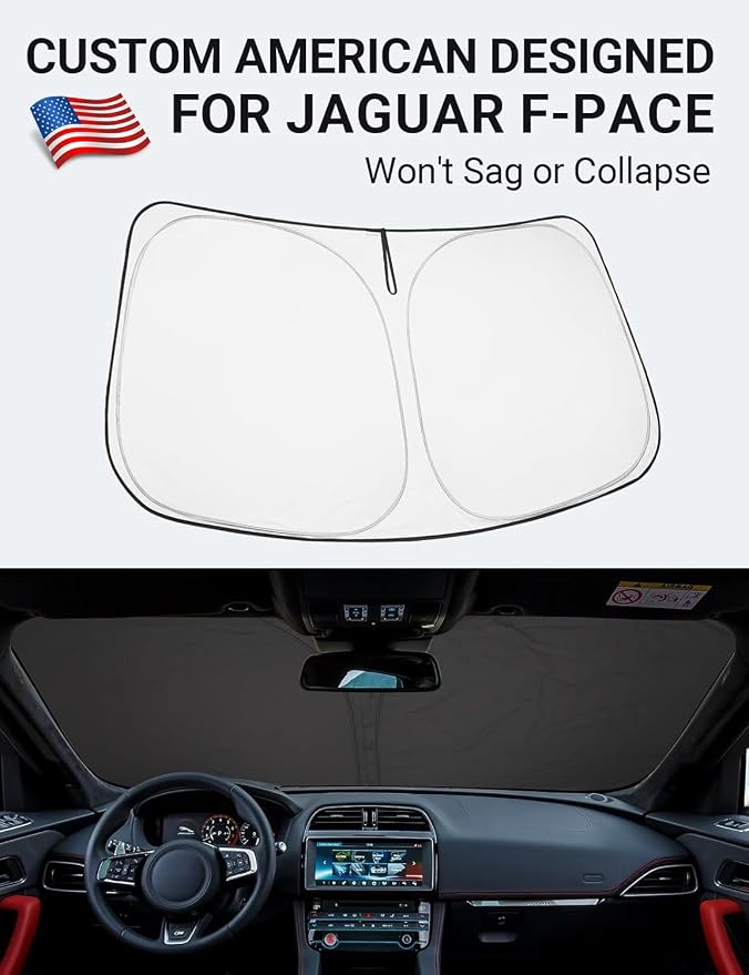 Proadsy 2026 Upgrade Front Windshield Sun Shade Foldable Sunshade Protector - Image 2