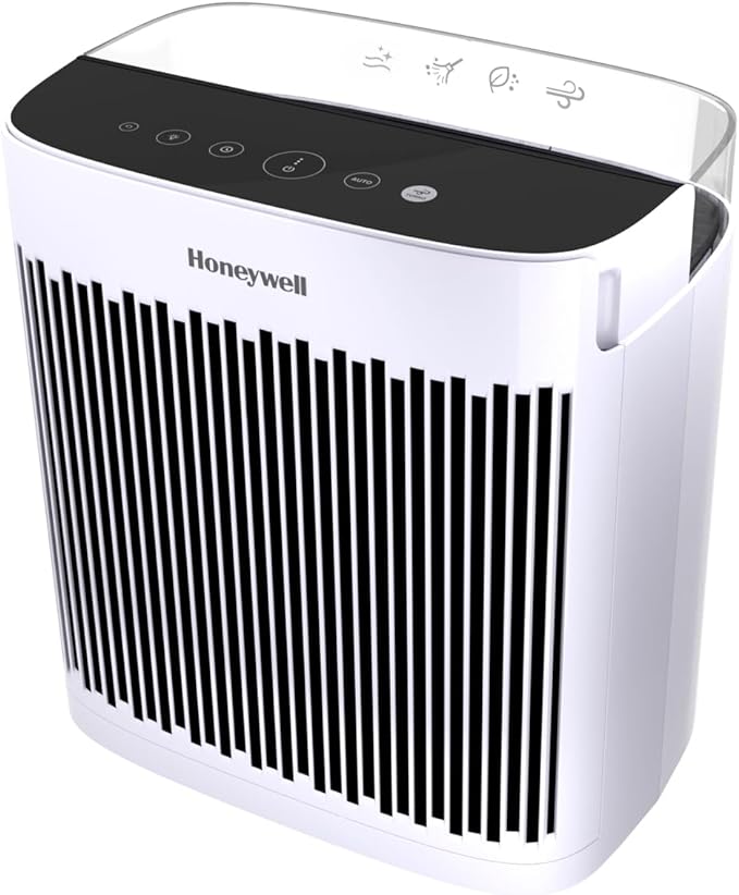 Honeywell HEPA Air Purifier for Home, 938 Ft² Rooms in 1 hour, Turbo Clean by HoneywellPluggedIn