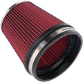 6" 152 mm High Flow Inlet Air Filter, Air Intake Cone Filter Replacement by MUGERACING