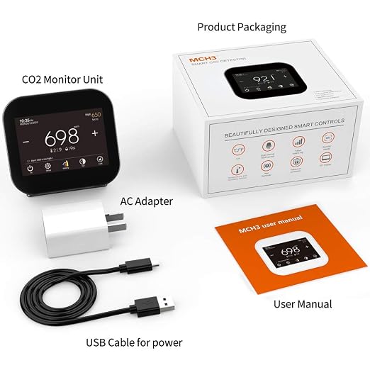 GZAIR CO2 Air Quality Monitor - Image 6